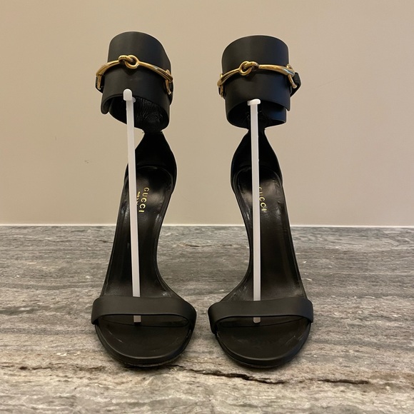 Host Pick⭐️GUCCI Ursula horsebit ankle cuff heels - Picture 3 of 11